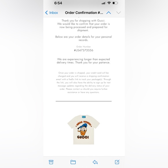 Disney x Gucci Donald Duck Tshirt - Picture 3 of 5